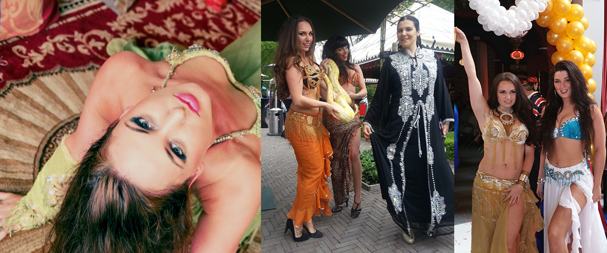 Bellydancers met live muziek